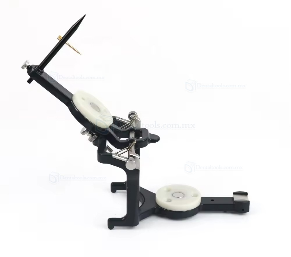 JG-240 Articulador Dental de Laboratorio Ajustable con Placas de Montaje